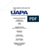 Tarea 3 Prctica Profesional Del Psicologo Danilsa