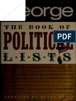 George Magazine - The Book of Political Lists-Villard (1998)