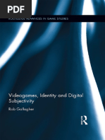 Videogames Identity and Digital Subjecti