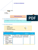 DIA 5 SESION DE APRENDIZAJE Decido Sentirme Bien