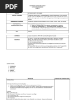 DETAILED LESSON PLAN Earth and Life Sciences Grade 11 Week 13