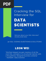 Cracking The SQL Interview For: Data Scientists