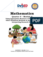 Mathematics: Quarter 4 - Module 4