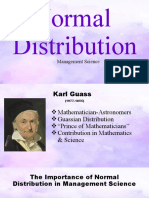 MS Normal Distribution Report