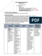 UNIDAD DE APRENDIZAJE 6 - CCSS 2° AeC