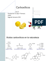 Unidad 2. Ácidos Carboxílicos QO II 2020