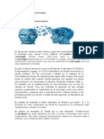 Unida 1V Fundamento de La Psicología. Activida1V Tarea. Construye Las Siguientes Preguntas