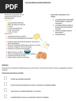 Secuencia Didáctica de TEXTO INSTRUCTIVO