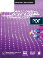 VON BOGDANDY, A (2020) - Transformaciones Del Derecho Público