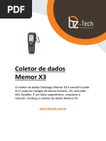 Manual Datalogic Memor x3