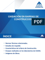 Oxidacion en Barras de Construccion (Actualizado 2020)