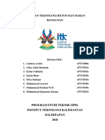 Laporan Teknologi Beton Dan Bahan Bangun