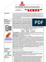 "SCUFF": Impermeabilizante De: Bloques de Cemento, Concreto, Retak, Ladrillos, Placa Cementicia, Etc - Ficha Técnica en PDF