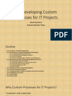 Lecture 16 - Developing Custom Processes For IT Projects