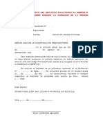 Modelo 154. - Escrito Del Imputado Solicitando Su Inmediata Libertad Por Haber Vencido La Duración de La Prisión Preventiva