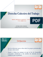 Derecho Colectivo de Trabajo