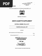 KenyaRoads Bill 2017