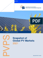 Snapshot of Global PV Markets: Strategic PV Analysis and Outreach