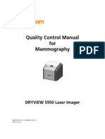 Quality Control Manual For Mammography: DRYVIEW 5950 Laser Imager