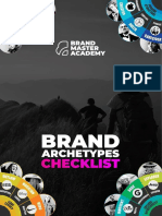 Brand Master Academy Archetypes Checklist