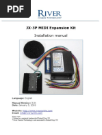 JX-3P MIDI Expansion Kit Installation Manual