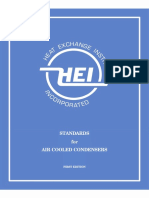 HEI 3087-11 Standards For Air Cooled Condensers 1st Ed