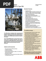 Power Circuit Breaker 121 KV Through 169 KV Type PM: Standard Features