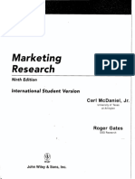 Marketing Research: International Student Version