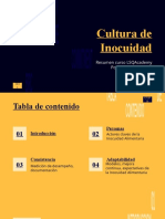 Cultura de Inocuidad