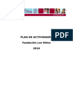 Plan - de - Actividades - Fundacion Niños