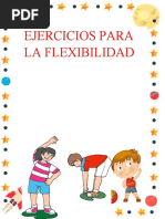 Ejercicio de Flexibilidad