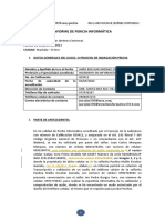 Formato de Informe Pericial62