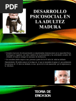 Desarrollo Psicosocial en La Adultez Madura Clase 4