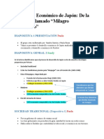 Trabajo - Desarrollo Económico de Japón