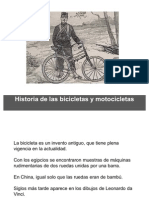 Historia de Las Bicicletas y Motocicletas