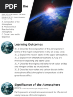 2nd Copy of Topic 3.1 Chemistry of The Atmosphere