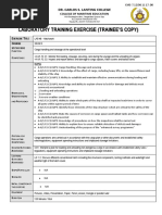 SEAM 3 Lab 2 7.12 TRAINING EXERCISE TRAINEE