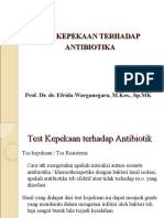 Uji Kepekaan Terhadap Antibiotika