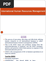 International Human Resources Management