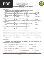 Summative Examination in GRADE 10 - MATHEMATICS SY 2020-2021