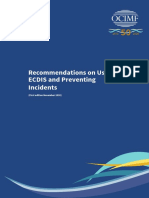 Recommendations On Usage of ECDIS and Preventing Incidents: (First Edition November 2020)