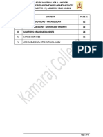 E006 Skill Based Core 2 - Principles and Methods of Archaeology - IV Sem