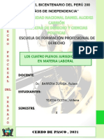 Los Iv Pleno Jurisdiccional Supremo en Materia Laboral