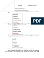 Julie Ann Ll. Moina Bsba Fm4 Personal Finance Let's Try This! 1. Calculating Present and Future Values. (3 Points)