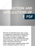 Production and Applications of Fibre