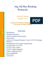 Isam Securing Adhoc Routing