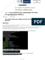 Examen TP FI GIL2 Linux 20-21