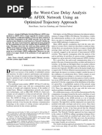 Improving The Worst-Case Delay Analysis of An AFDX Network Using An Optimized Trajectory Approach