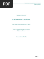 G495 Atención Psicoeducativa