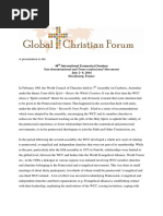 The Global Christian Forum